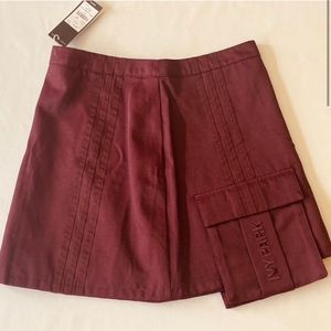 Adidas x IVY PARK skirt in maroon -Size M (NWT)